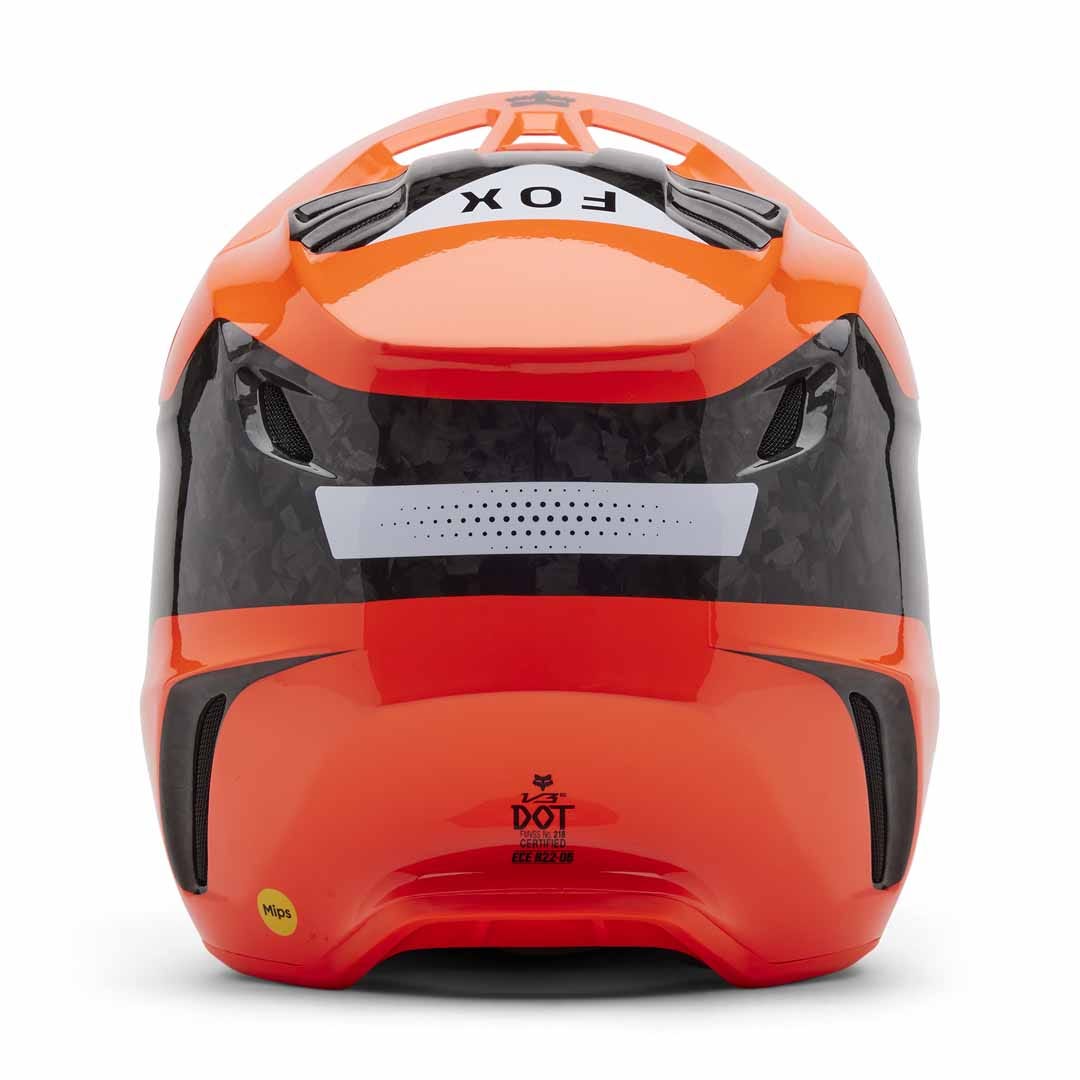 Fox V3 RS Infinite Fluro Orange Helmet