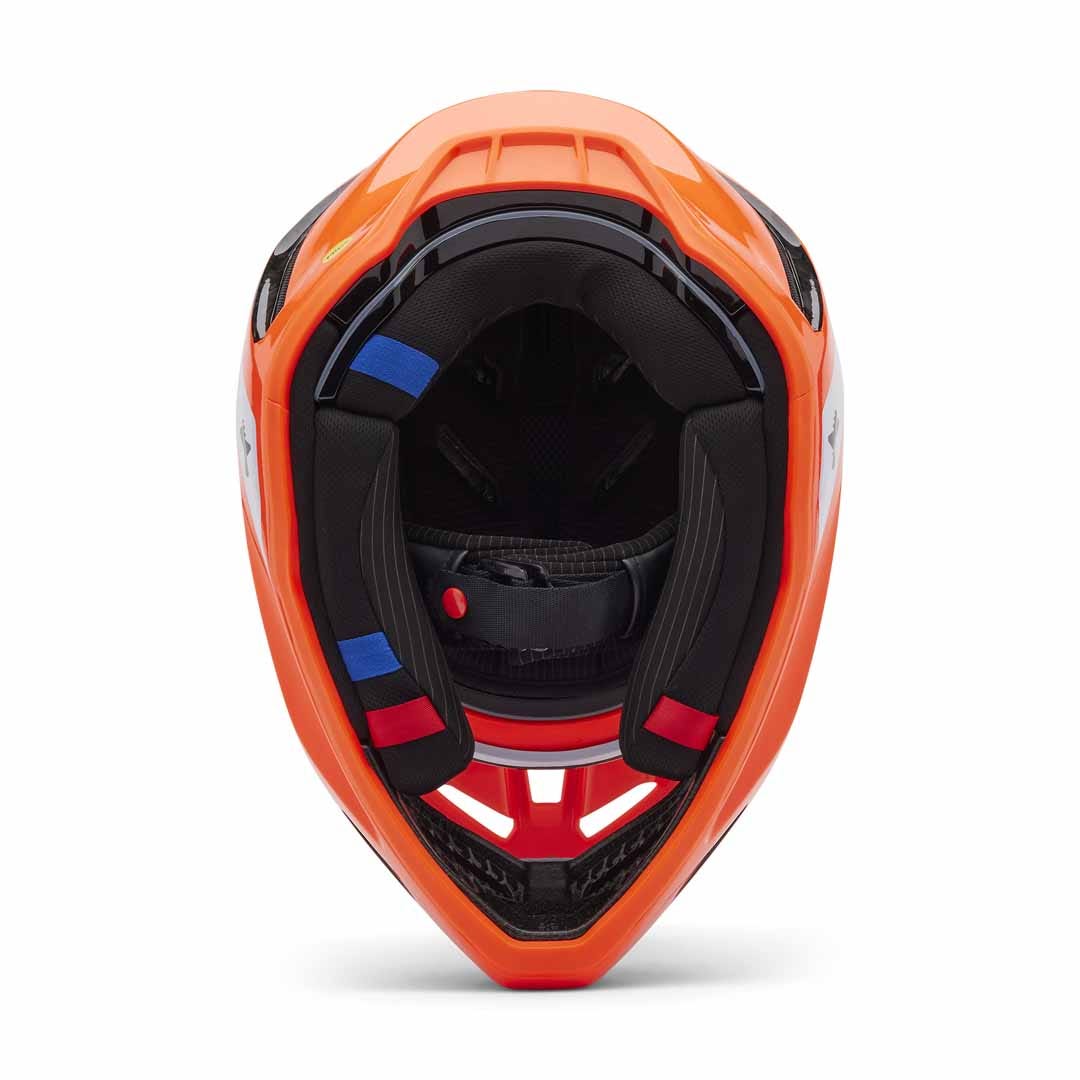 Fox V3 RS Infinite Fluro Orange Helmet