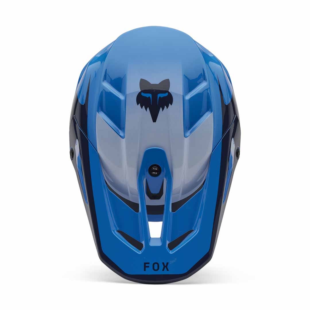 Fox V3 Divider Tru Blue Helmet