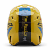 Fox V1 Race Spec Pale Yellow Helmet