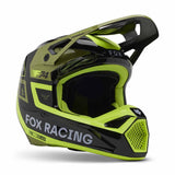 Fox V1 Race Spec Pale Green Helmet