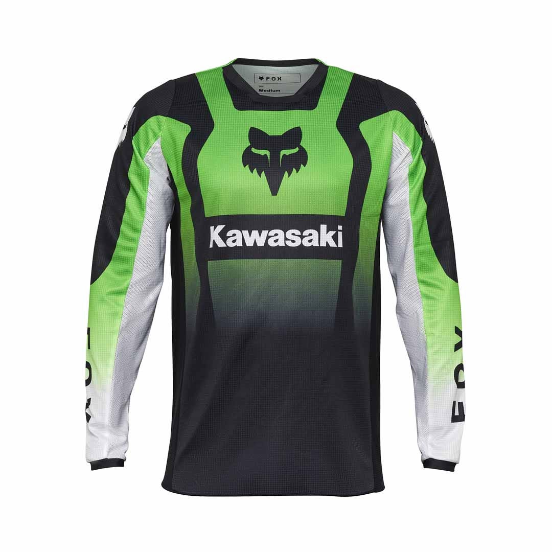 Fox 180 Kawasaki Fluro Green Jersey