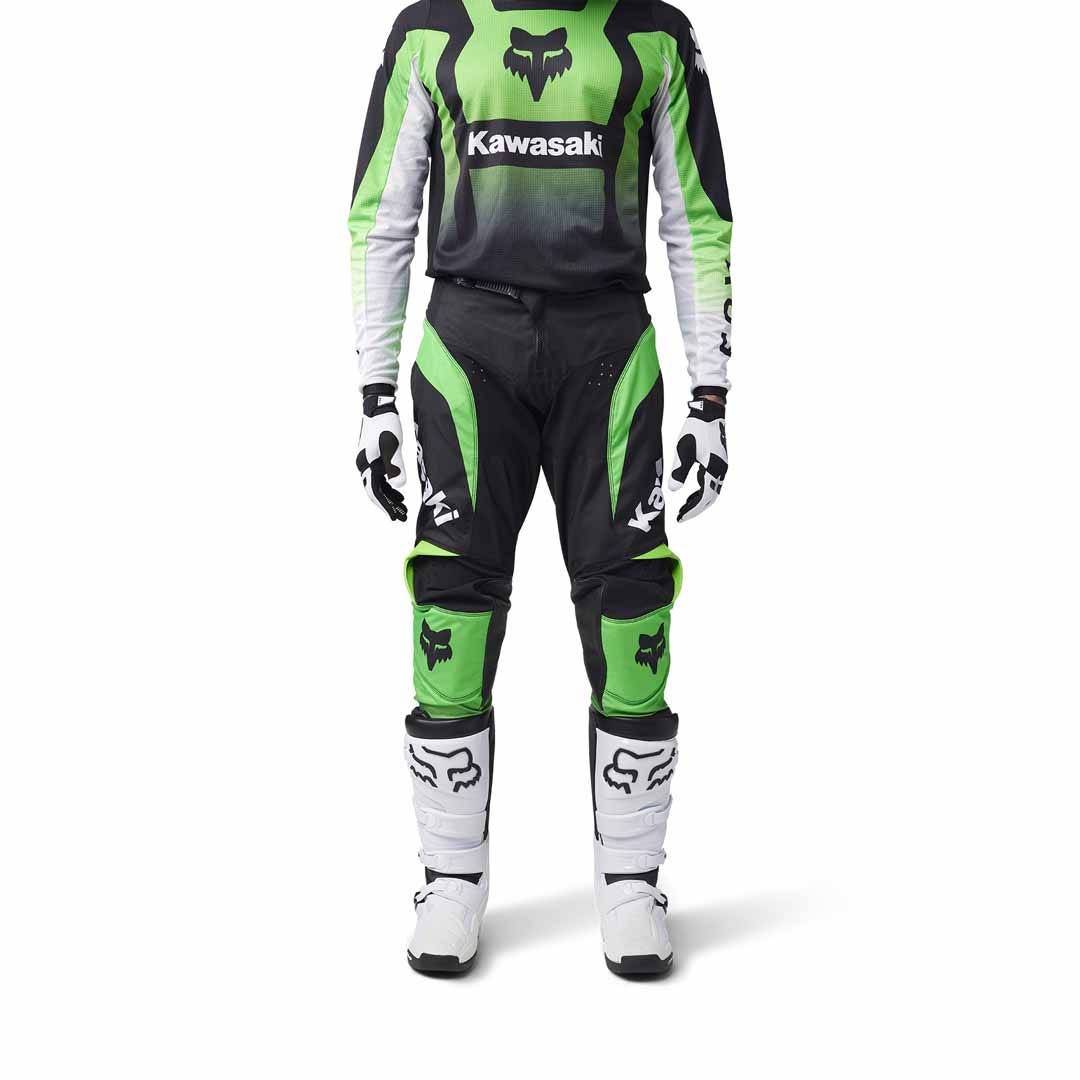 Fox 180 Kawasaki Fluro Green Pants