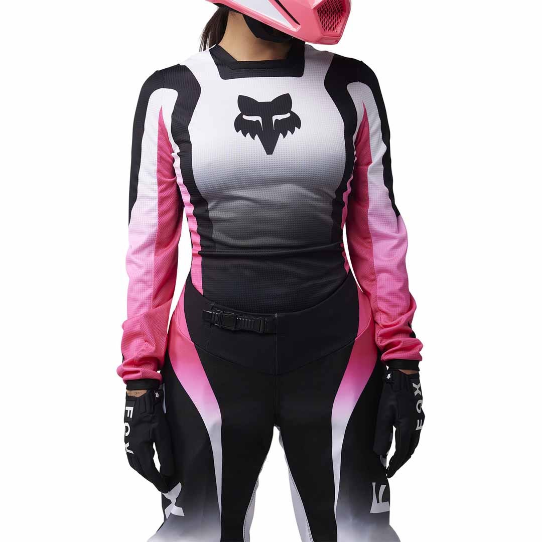 Fox 180 Lean Black/Pink Womens Jersey