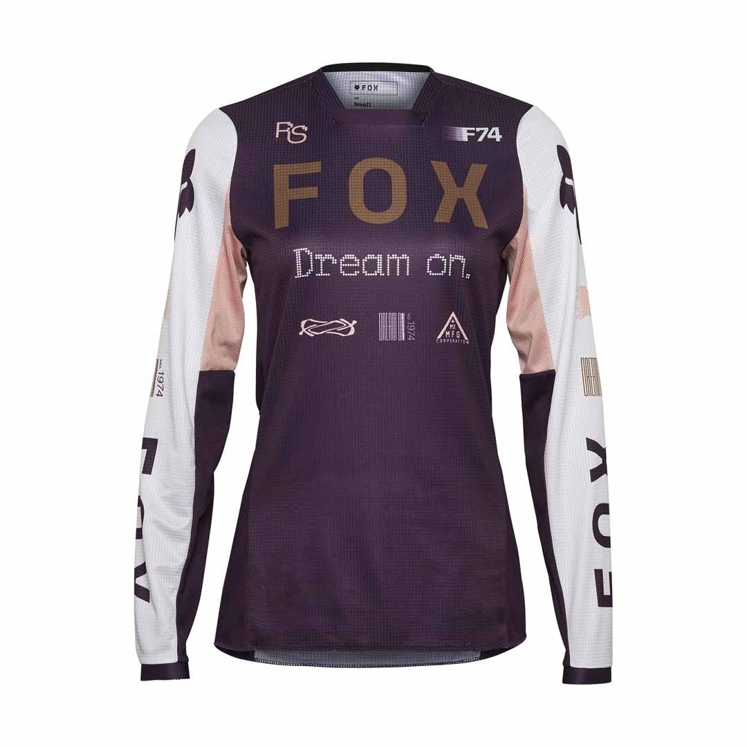 Fox 180 Race Spec Dark Purple Womens Jersey