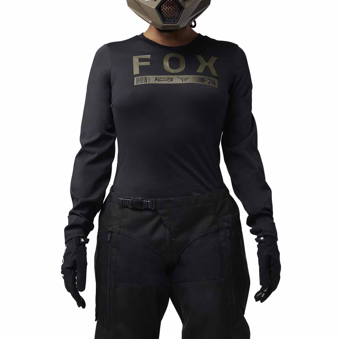 Fox Ranger Off-Road Black Womens Jersey