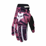 Fox 180 Race Spec Guava Girls Youth Gloves