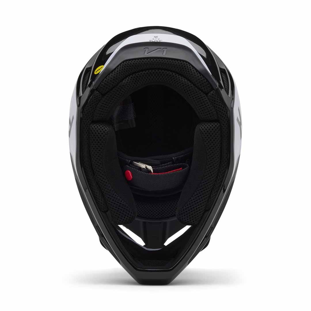 Fox V1 Lean Black Youth Helmet