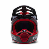 Fox V1 Race Spec Fluro Red Youth Helmet