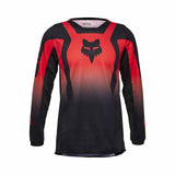 Fox 180 Lean Fluro Red Youth Jersey