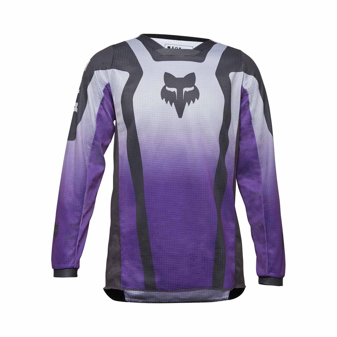 Fox 180 Lean Dark Purple Girls Youth Jersey