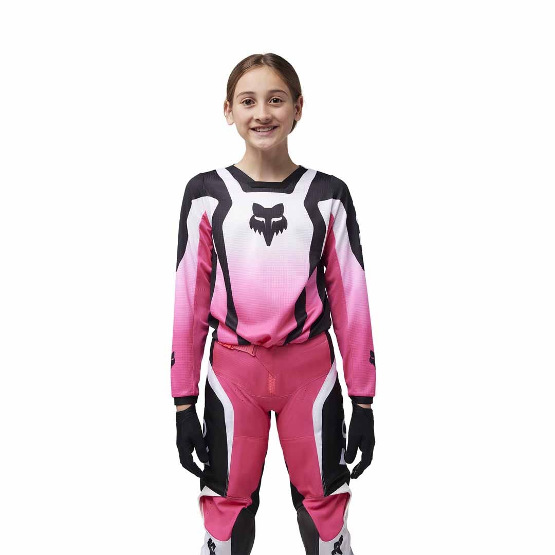 Fox 180 Lean Black/Pink Girls Youth Pants