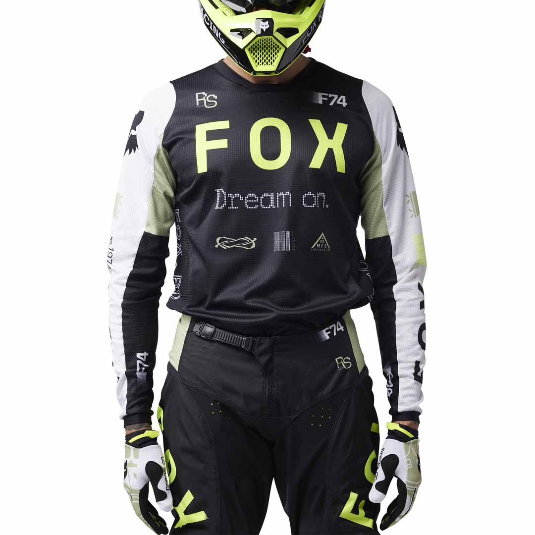 Fox 180 Race Spec Pale Green Jersey