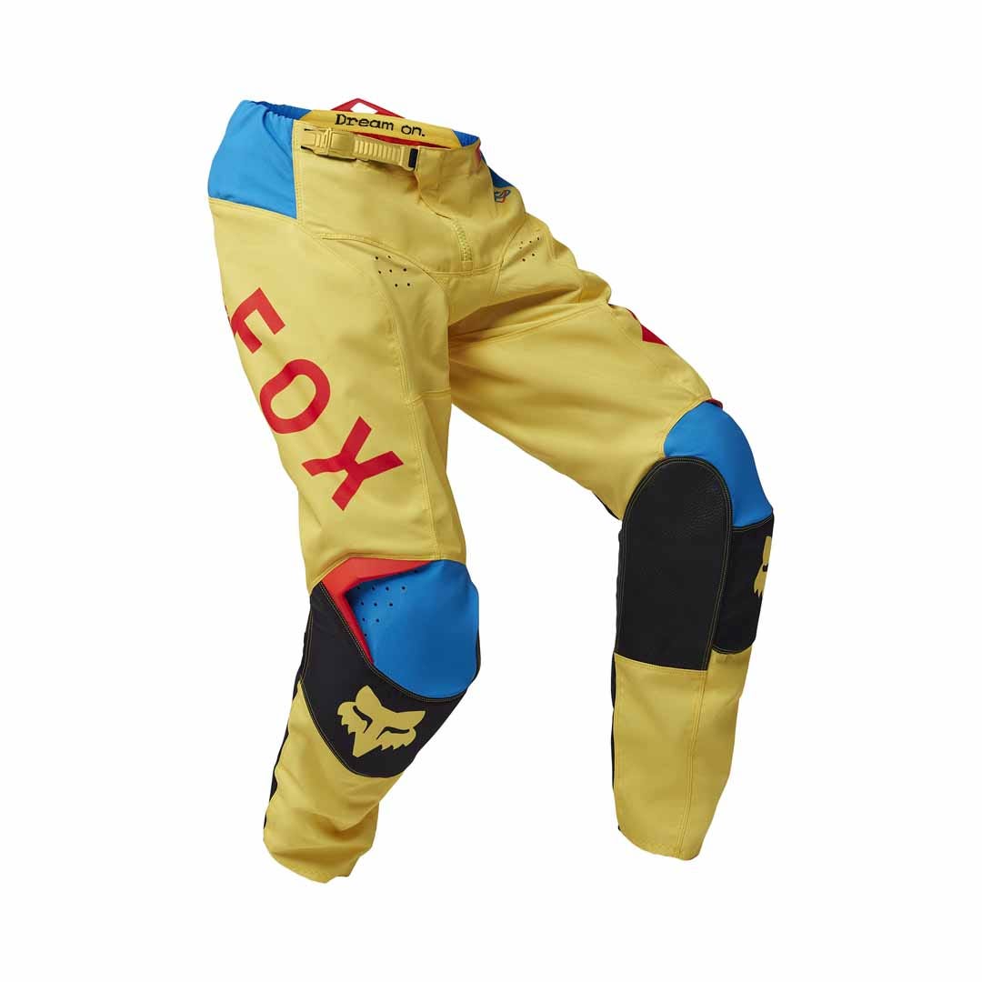 Fox 180 Race Spec Pale Yellow Pants