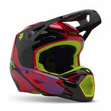 Fox V1 Emotion Fluro Red Helmet