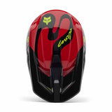 Fox V1 Emotion Fluro Red Helmet