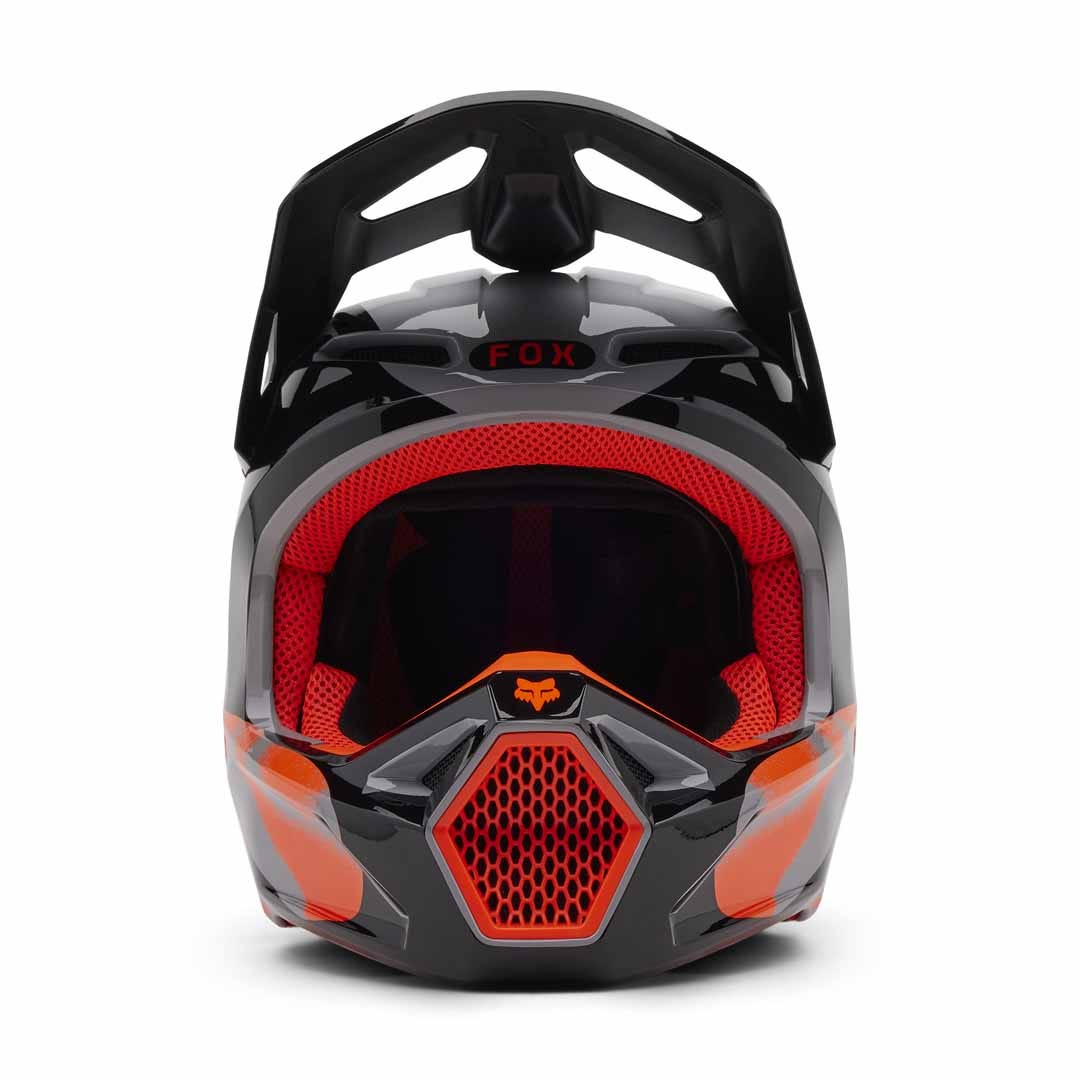 Fox V1 Emotion Steel Grey Helmet