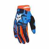 Fox 180 Race Spec Tru Blue Gloves