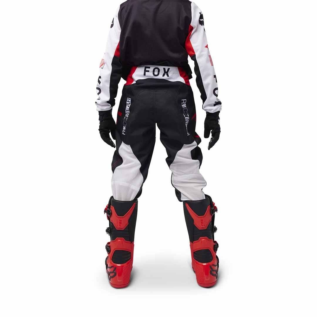 Fox 180 Race Spec Fluro Red Youth Pants