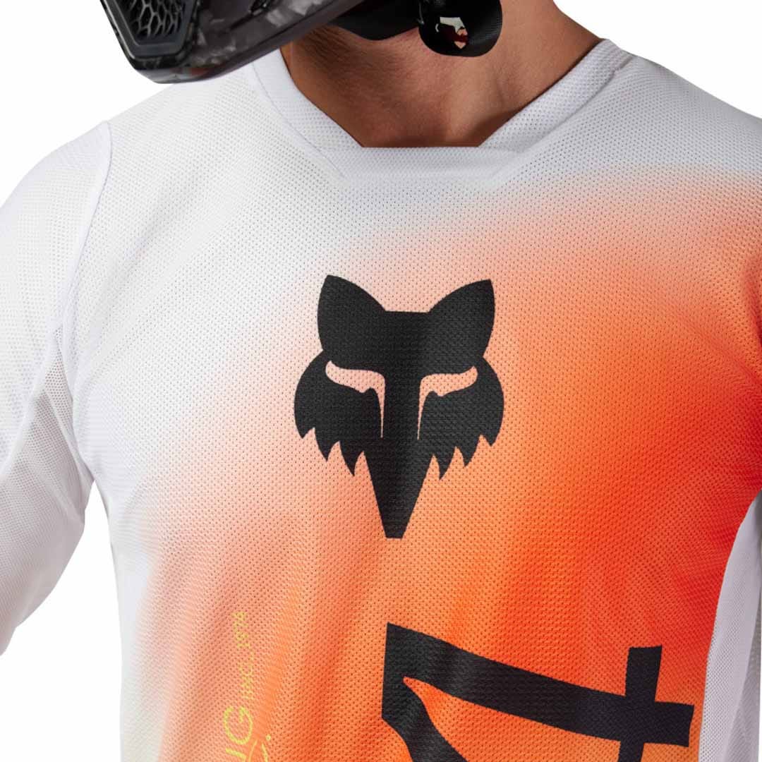 Fox 180 Air Haze White Jersey