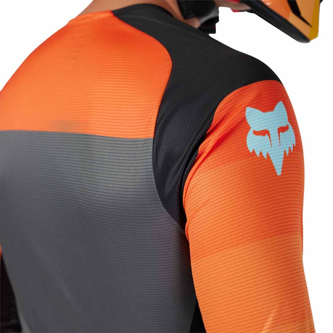 Fox Flexair Grid Black/Orange Jersey