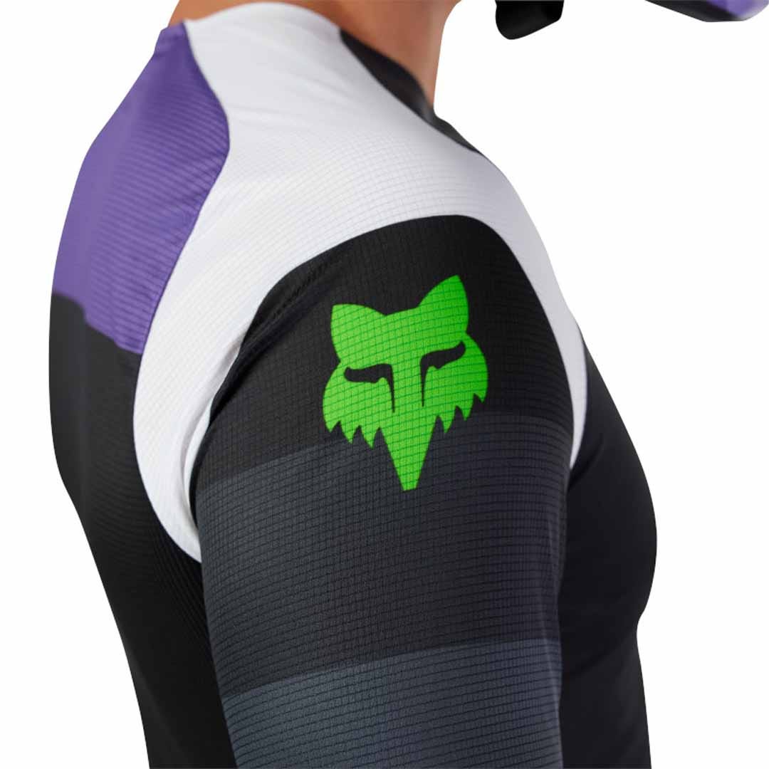 Fox Flexair Grid Black/Purple Jersey