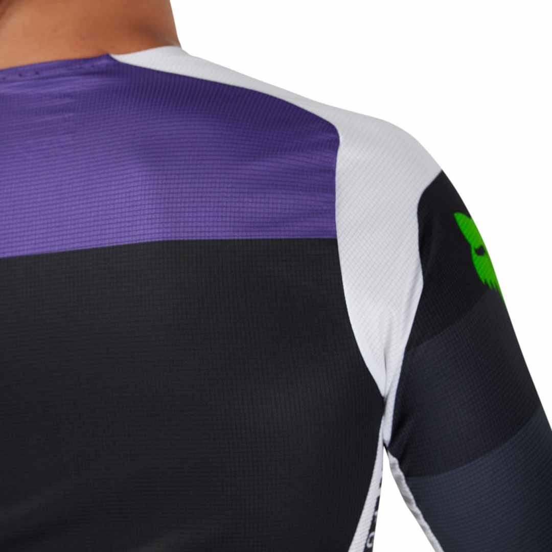 Fox Flexair Grid Black/Purple Jersey