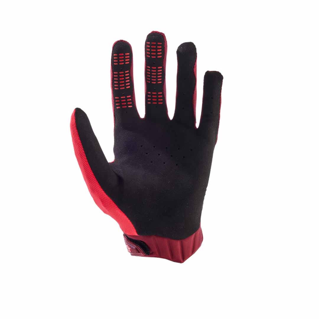 Fox 360 Fluro Red Gloves