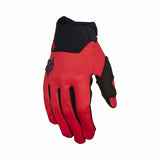 Fox Defend Wind Off-Road Fluro Red Gloves