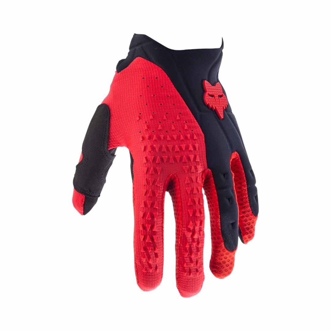 Fox Pawtector Black/Red Gloves