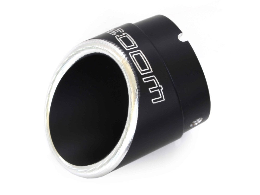 Freedom Performance FPE-AC00201 Radius Billet End Cap Black for Sharp Curve & Radical Radius Exhaust