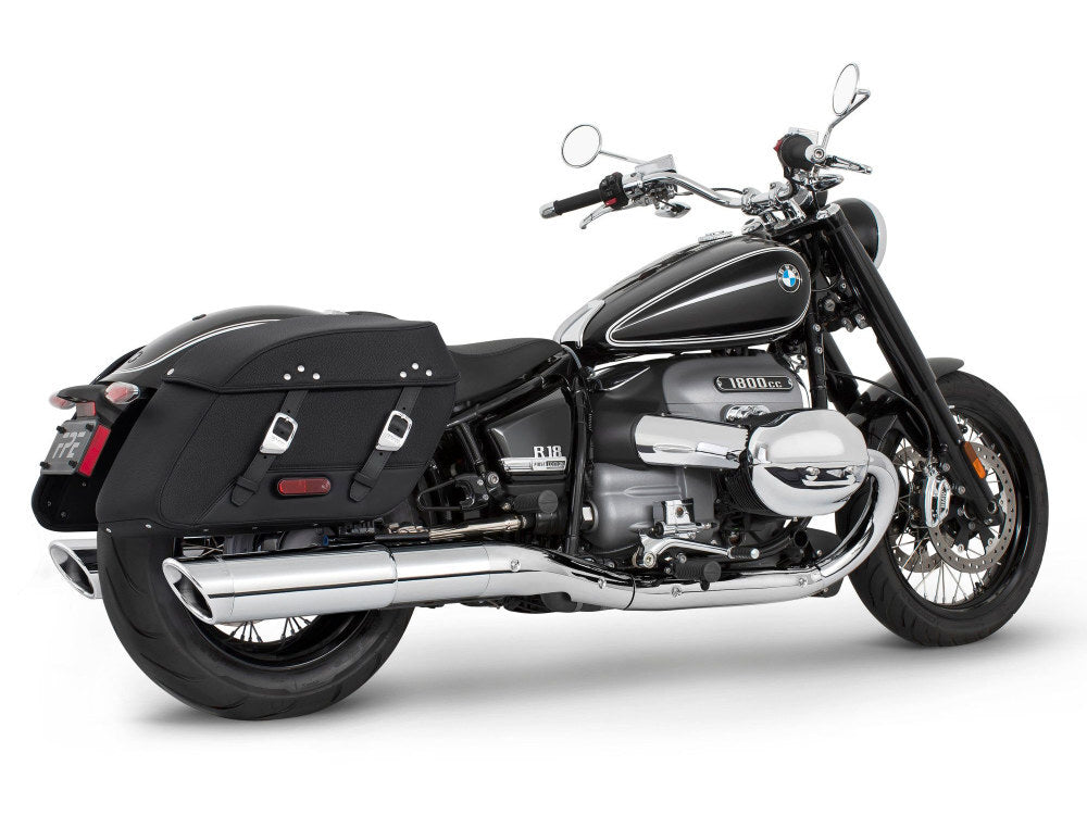 Freedom Performance FPE-BM00256 Two-Step 4.5" Slip-On Mufflers Chrome w/Slash Tips for BMW R-18 Classic 21-Up