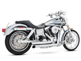 Freedom Performance FPE-HD00019 Declaration Turnouts Exhaust Chrome for Dyna 91-05