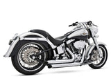 Freedom Performance FPE-HD00034 Declaration Turnouts Exhaust Chrome for Softail 86-17