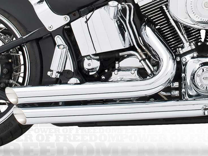 Freedom Performance FPE-HD00035 Amendment Exhaust Chrome for Softail 86-17