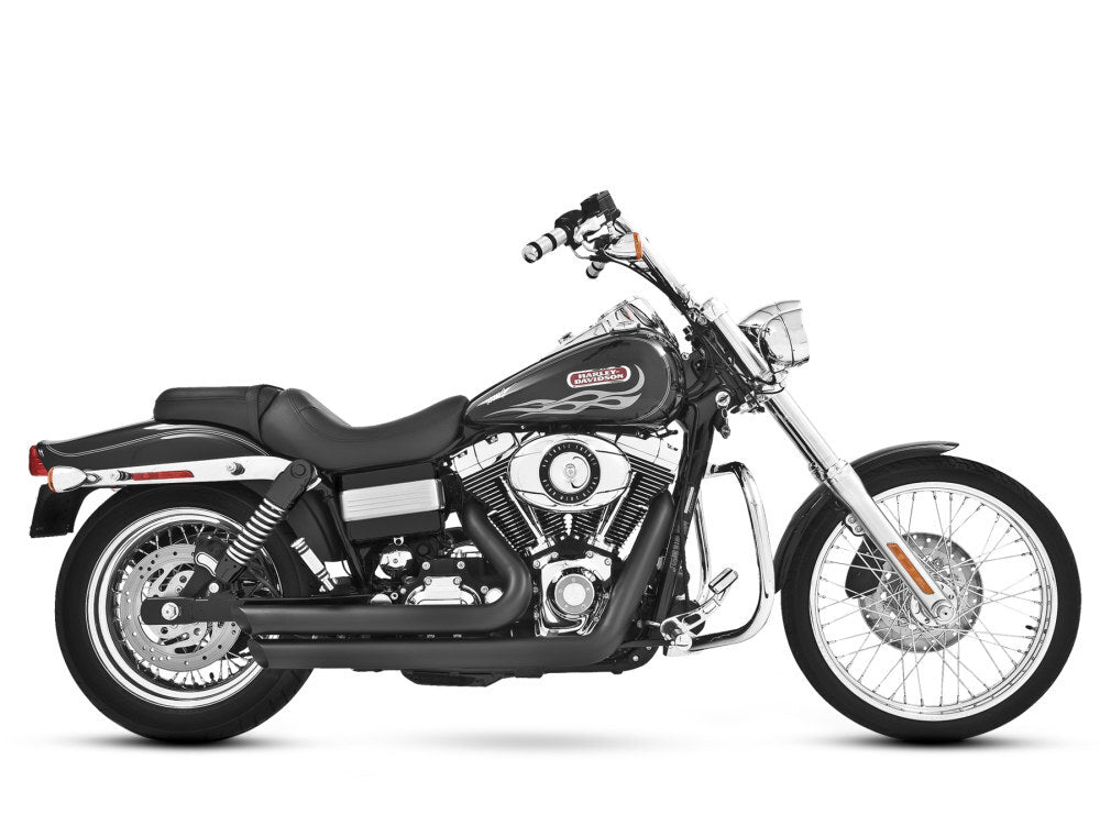 Freedom Performance FPE-HD00048 Amendment Exhaust Black for Dyna 06-17