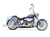 Freedom Performance FPE-HD00323 True Dual 36" SharkTail Exhaust Chrome for Softail 07-17