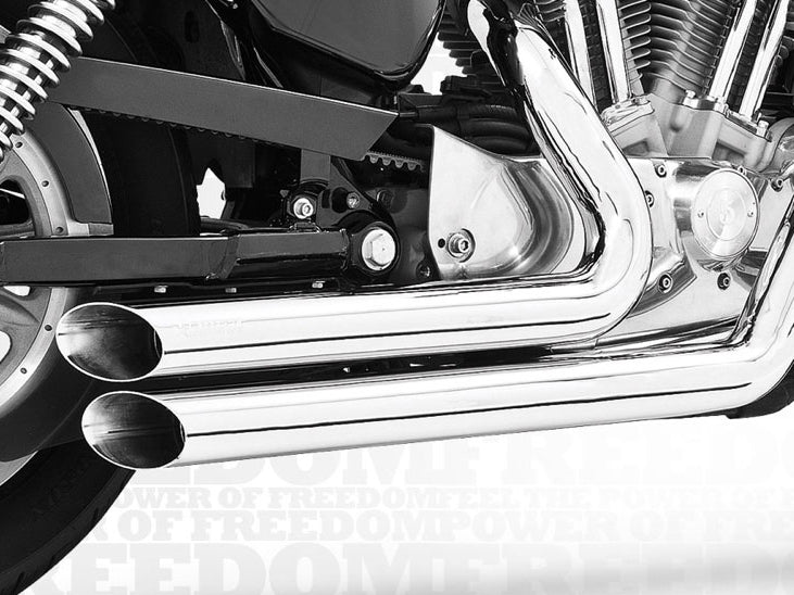 Freedom Performance FPE-HD00402 Amendment Exhaust Chrome for Sportster 04-21