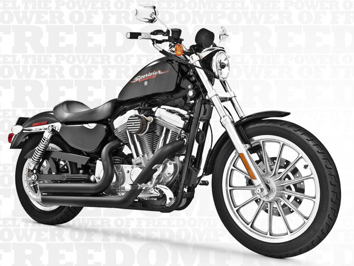 Freedom Performance FPE-HD00405 Amendment Exhaust Black for Sportster 04-21