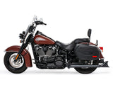 Freedom Performance FPE-HD00770 True Dual 36" SharkTail Exhaust Black for Softail 18-Up