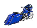 Freedom Performance FPE-HD00847 Turnout 2-1 Exhaust Chrome w/Black End Cap for Touring FLH 17-Up