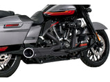 Freedom Performance FPE-HD00853 Combat 2-1 Exhaust Black w/Black End Cap for Touring 17-Up