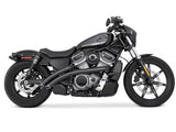 Freedom Performance FPE-HD02101 Radical Radius Exhaust Black w/Black End Caps for Nightster 975 22-Up