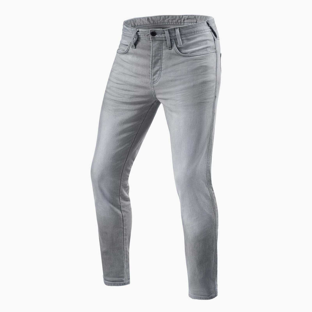 REV'IT! Piston 2 SK Light Grey Used Standard Leg Jeans [Size:30] [INTERNAL]