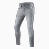 REV'IT! Piston 2 SK Light Grey Used Short Leg Jeans