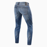 REV'IT! Piston 2 SK Medium Blue Used Standard Leg Jeans