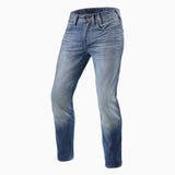 REV'IT! Piston 2 SK Medium Blue Used Long Leg Jeans [Size:32] [INTERNAL]