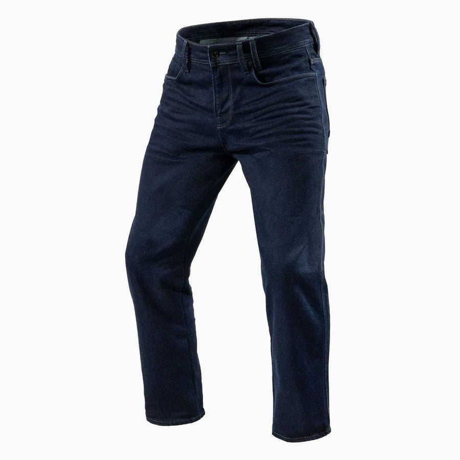 REV'IT! Lombard 3 RF Dark Blue Used Standard Leg Jeans [Size: 34] [INTERNAL]