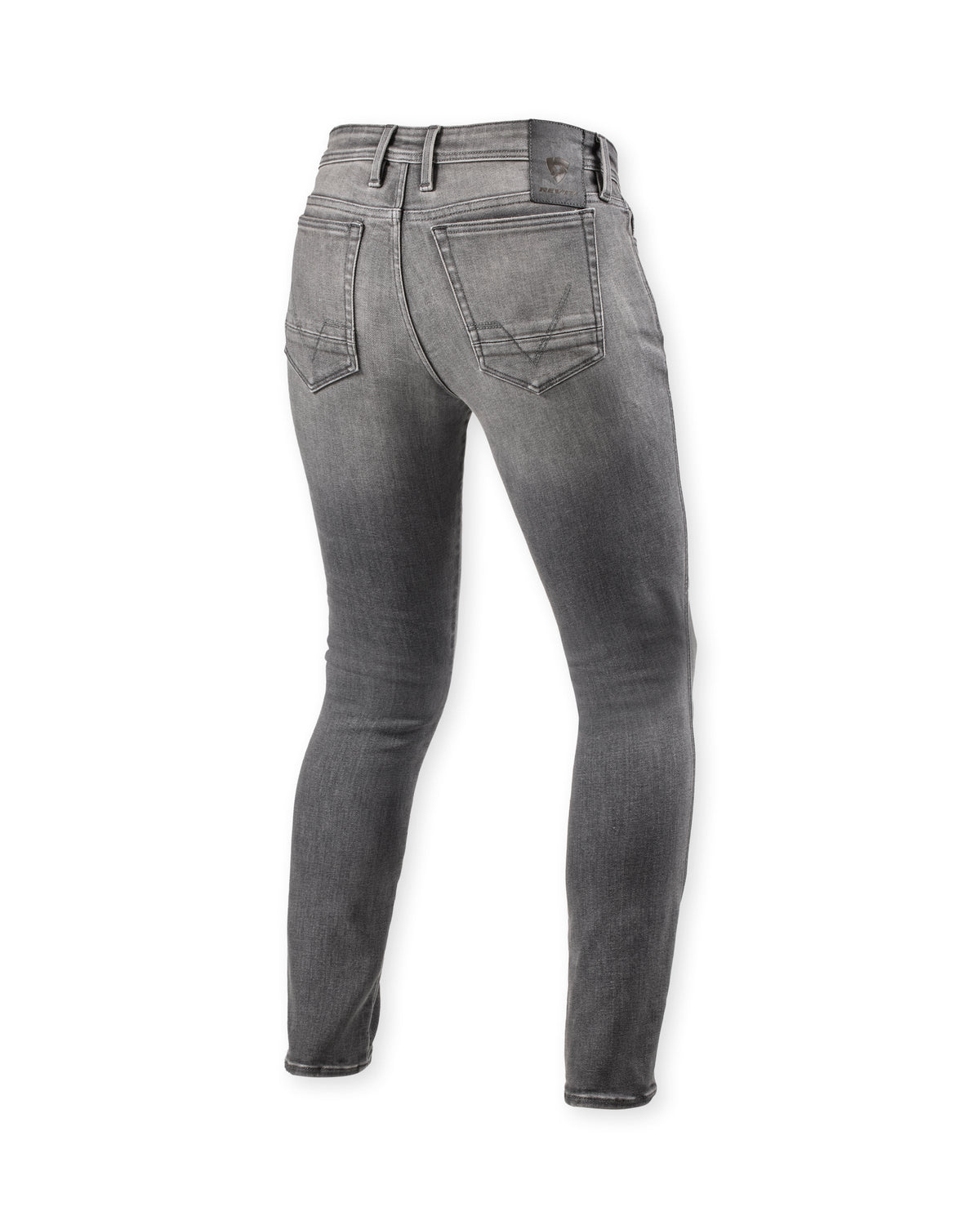 REV'IT! Piston 3 Skinny Medium Grey Used Short Leg Jeans