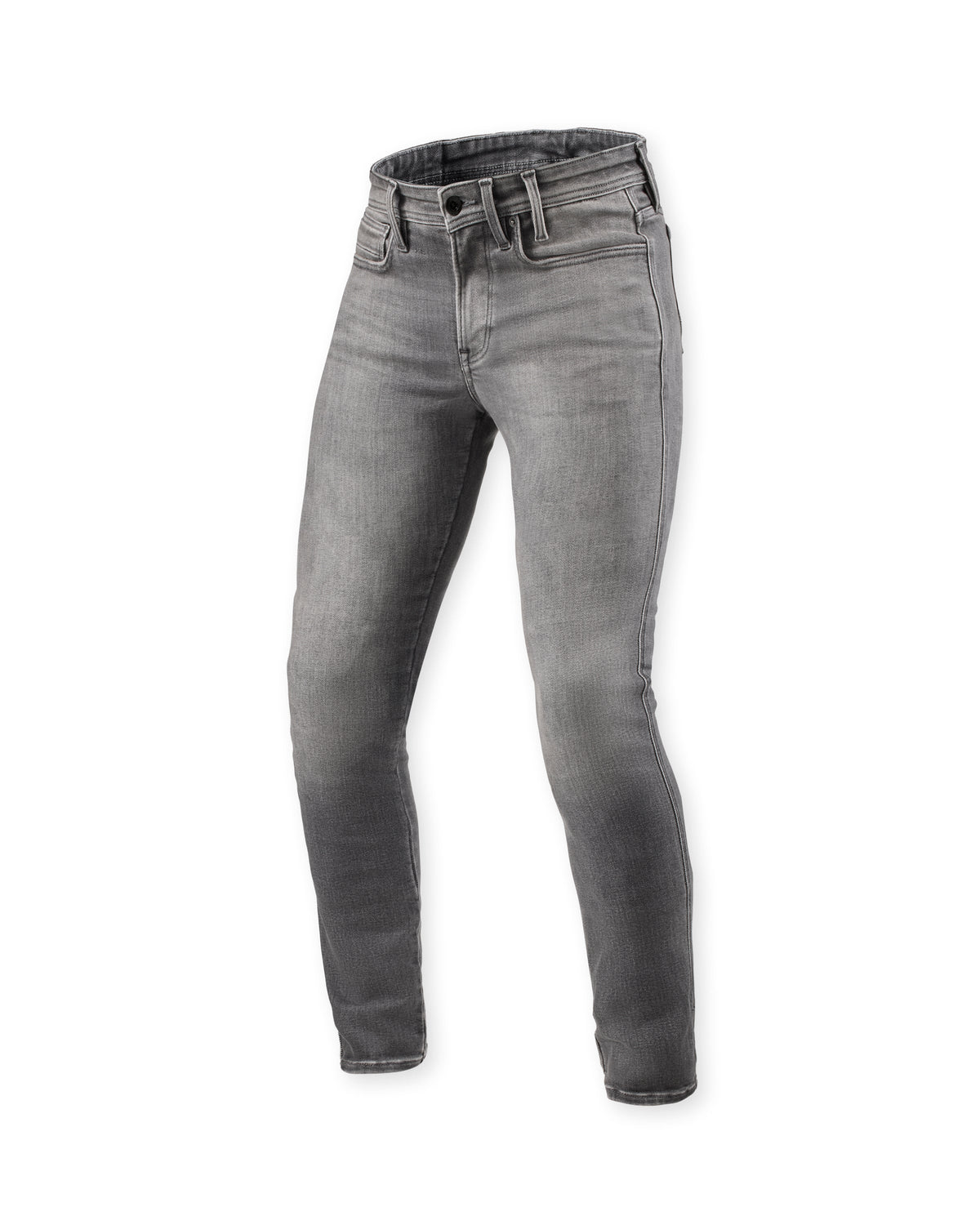REV'IT! Piston 3 Skinny Medium Grey Used Short Leg Jeans